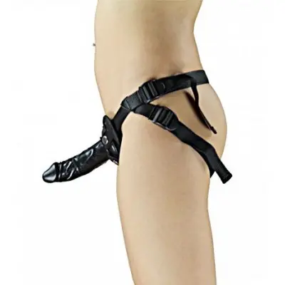 Arnes con Dildo Negro 2 Arnes con Dildo Negro - Imagen 2