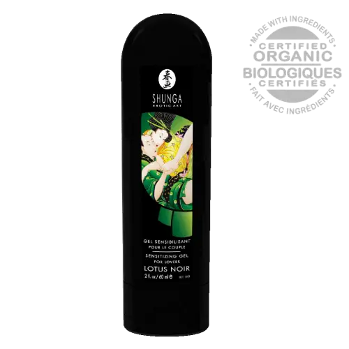 Lotus Noir Shunga - Intensificador para la Pareja 2 Lotus Noir Shunga intensificador Orgánico Envase en Oveja negra Boutique Concepcion