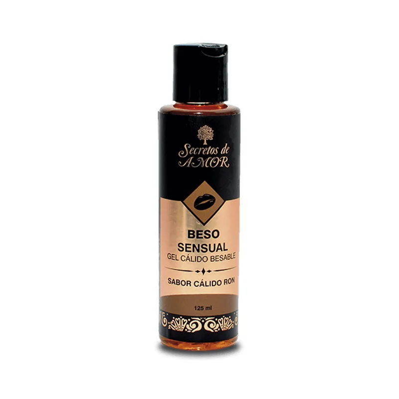 Gel Cálido Beso Sensual Sabor Ron 1 Gel Cálido Beso Sensual Sabor Ron oveja negra boutique concepcion