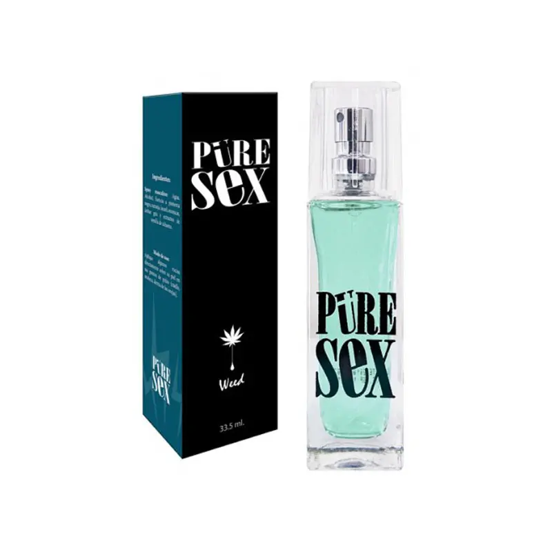 Perfume Masculino Feromonas Pure Sex Weed 2 empaque Perfume Masculino Pure Sex Weed Oveja Negra Boutique Concepción