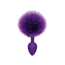 Plug Colita de Conejo Morado Oveja Negra Boutique Concepción