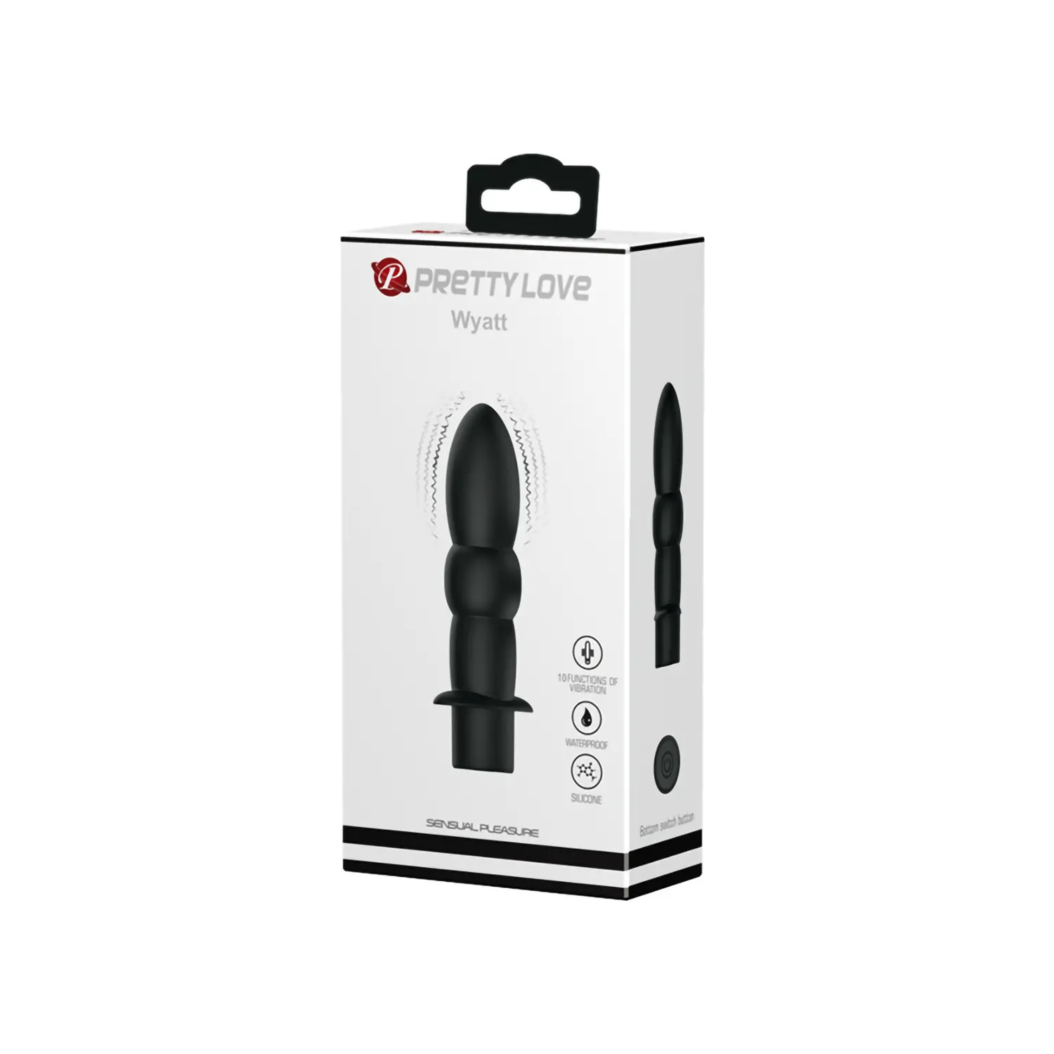 Dilatador Anal Vibrador Wyatt 6 empaque Vibrador Anal Wyatt Oveja Negra Boutique Tu SexShop de Concepción