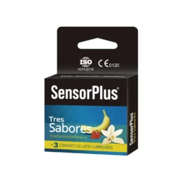 Preservativo SensorPlus Tres Sabores