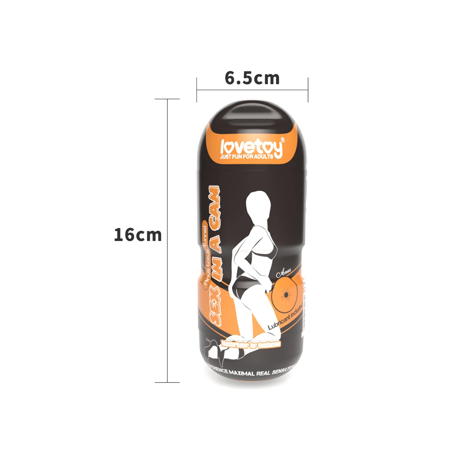 Masturbador Masculino Tipo Anal Lovetoy 3600510-01 4 medidas Masturbador Masculino Anal Lovetoy 3600510-01