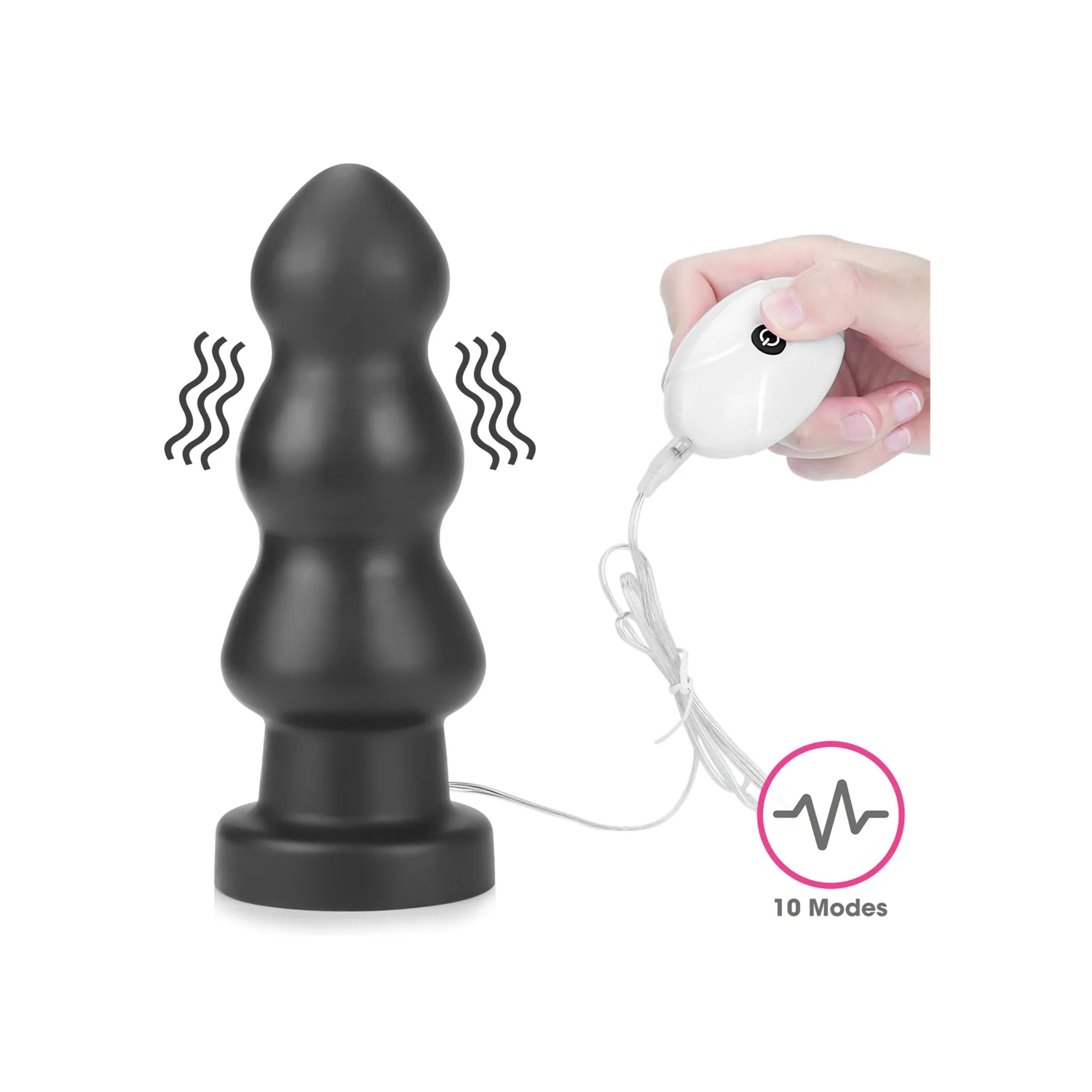 Estimulador y Dilatador Anal Extra Grande LV120117 3 control remoto Estimulador y Dilatador Anal Extra Grande LV120117