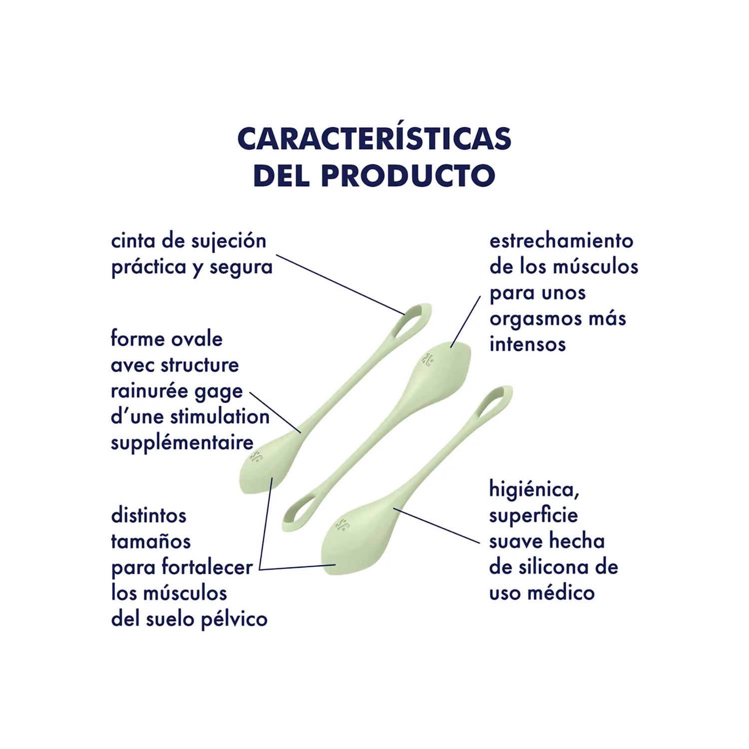 Kit de Entrenamiento Piso Pelvico Yoni Power 2 3 caracteristicas Kit de Entrenamiento Piso Pelvico Yoni Power 2