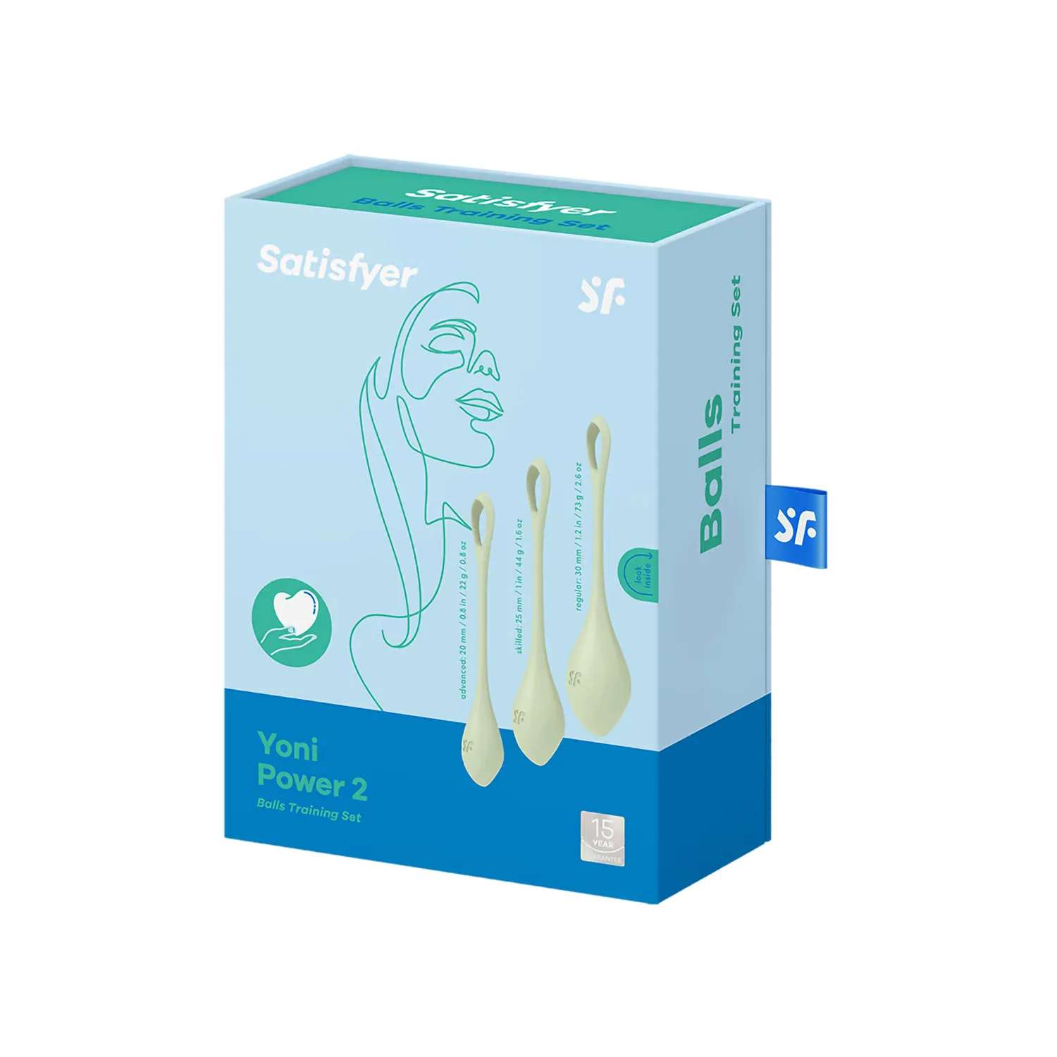 Kit de Entrenamiento Piso Pelvico Yoni Power 2 4 empaque Kit de Entrenamiento Piso Pelvico Yoni Power 2