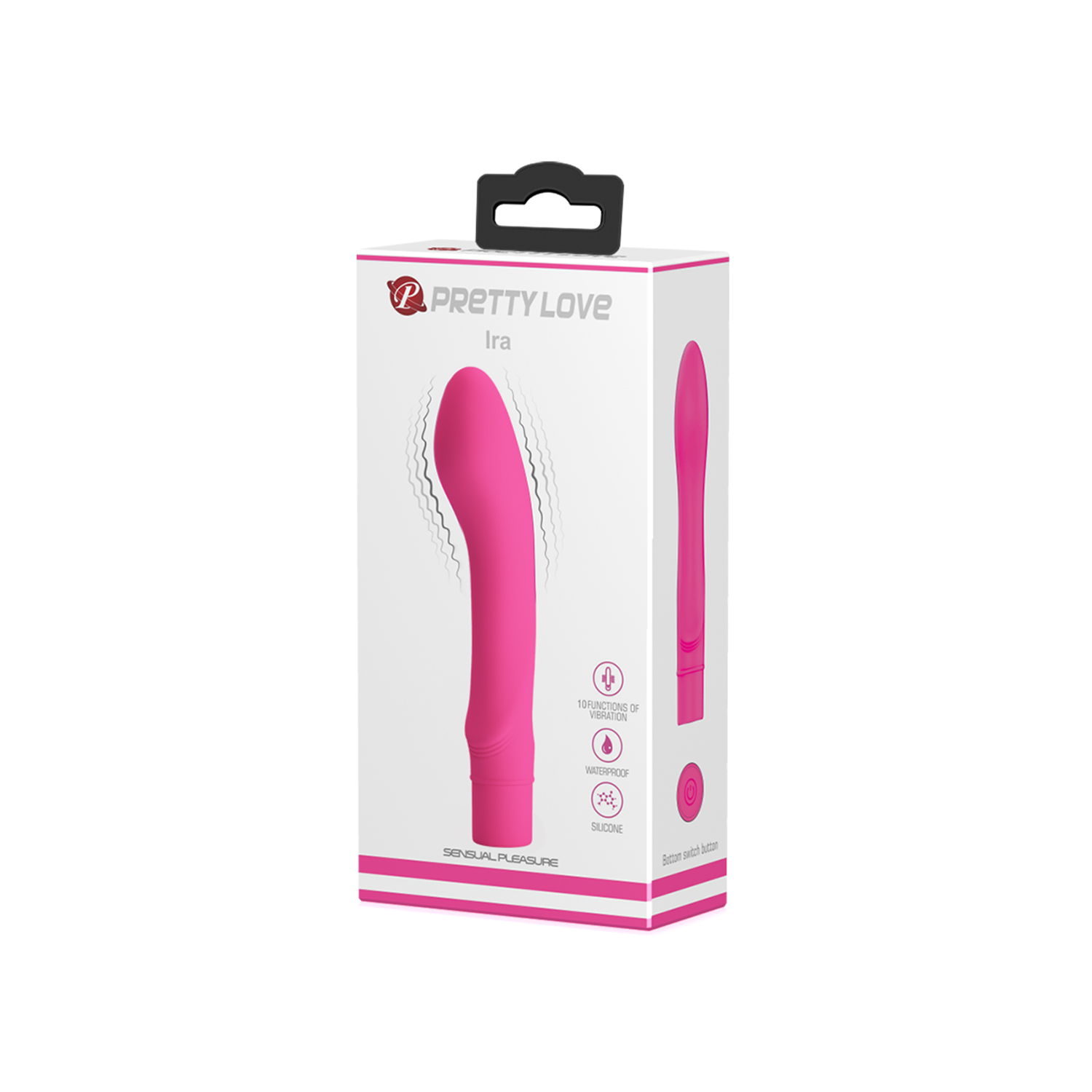 Vibrador de Silicona Ira BI-014702 4 caja Vibrador de Silicona Ira BI-014702