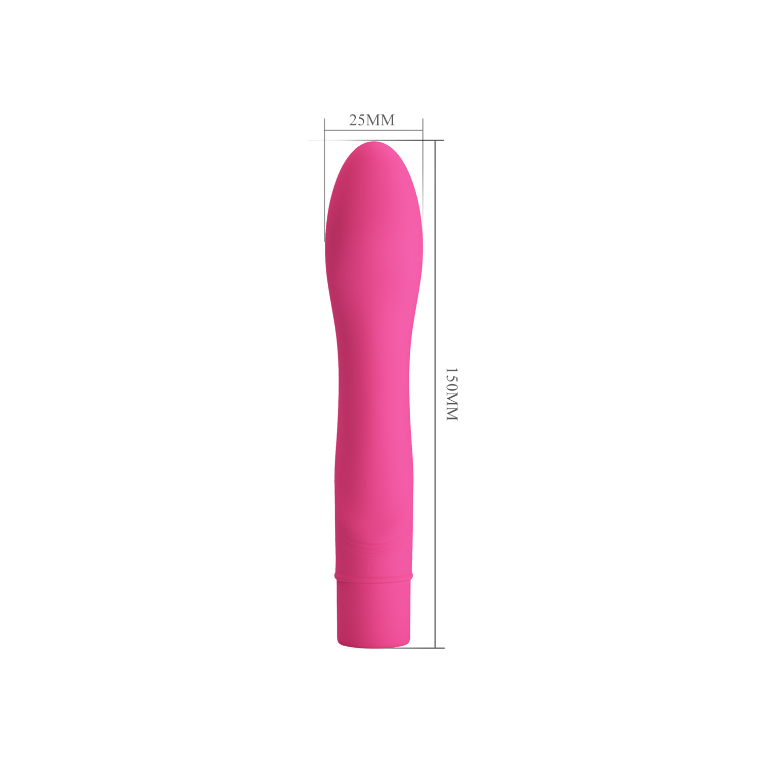 Vibrador de Silicona Ira BI-014702 2 medidas Vibrador de Silicona Ira BI-014702