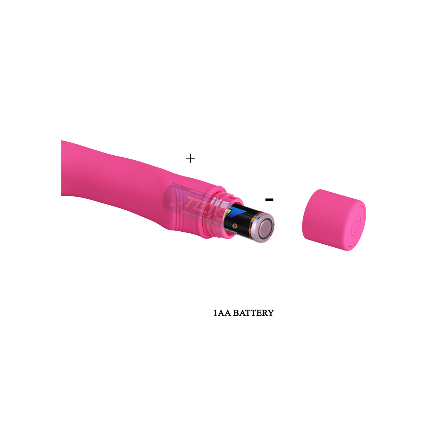 Vibrador de Silicona Ira BI-014702 3 postura pila Vibrador de Silicona Ira BI-014702