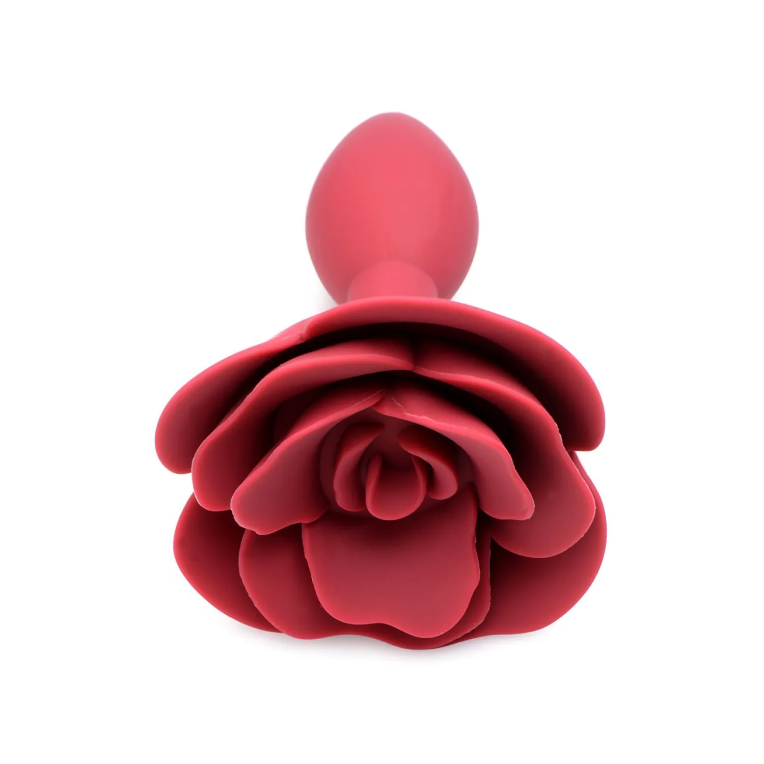 Plug Anal con Diseño de Rosa 2 vista trasera Plug Anal con Diseño de Rosa