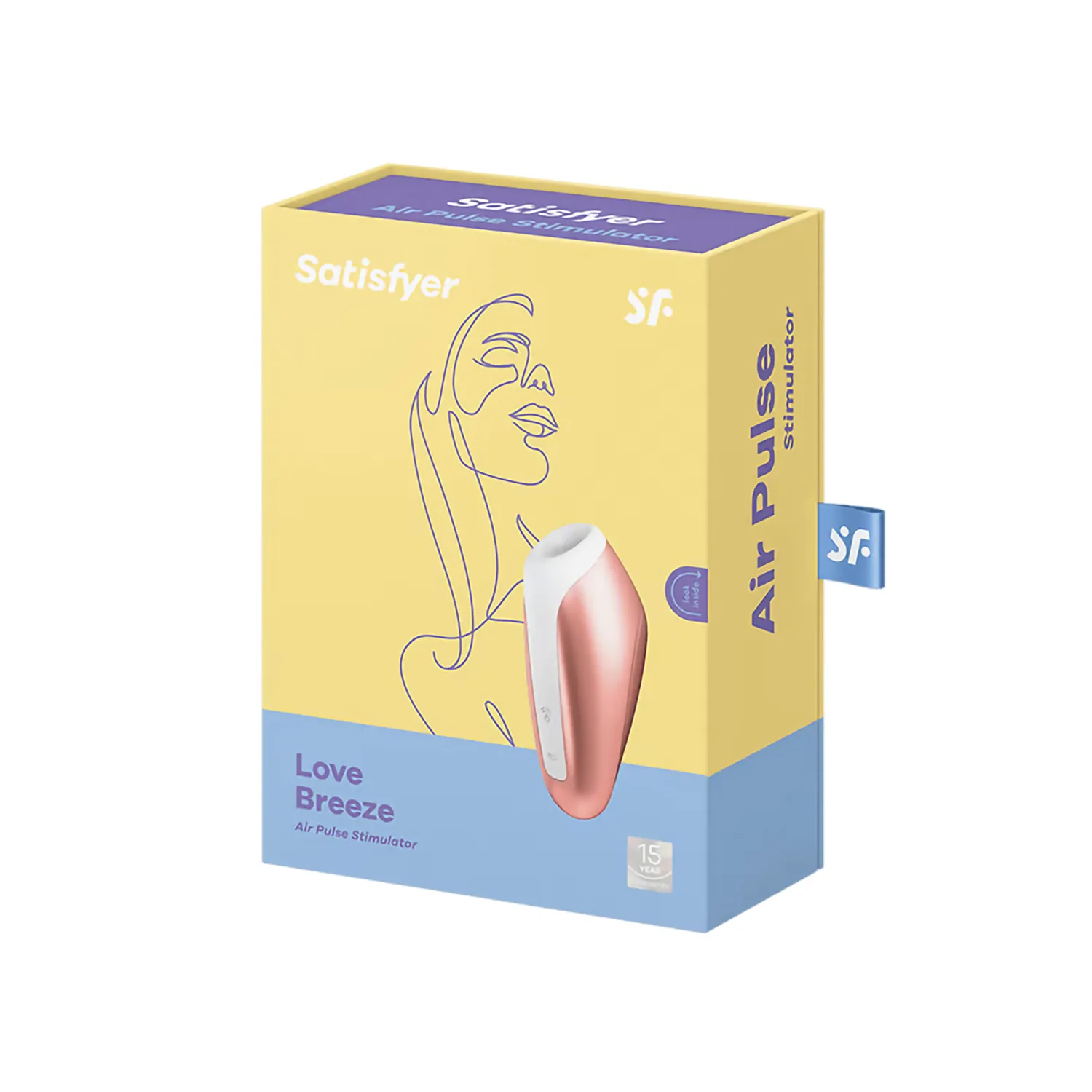 Satisfyer Love Breeze - Placer via Pulsos de Aire 4 empaque Satisfyer Love Breeze - Placer via Pulsos de Aire