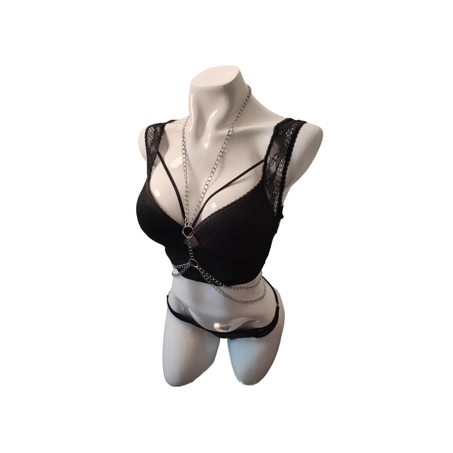 Arnes de Cadena Femenino Modelo 1 1 Arnes de Cadena Femenino Modelo 1