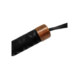 Flogger de Cuero 40 Tiras con Detalles en Cobre