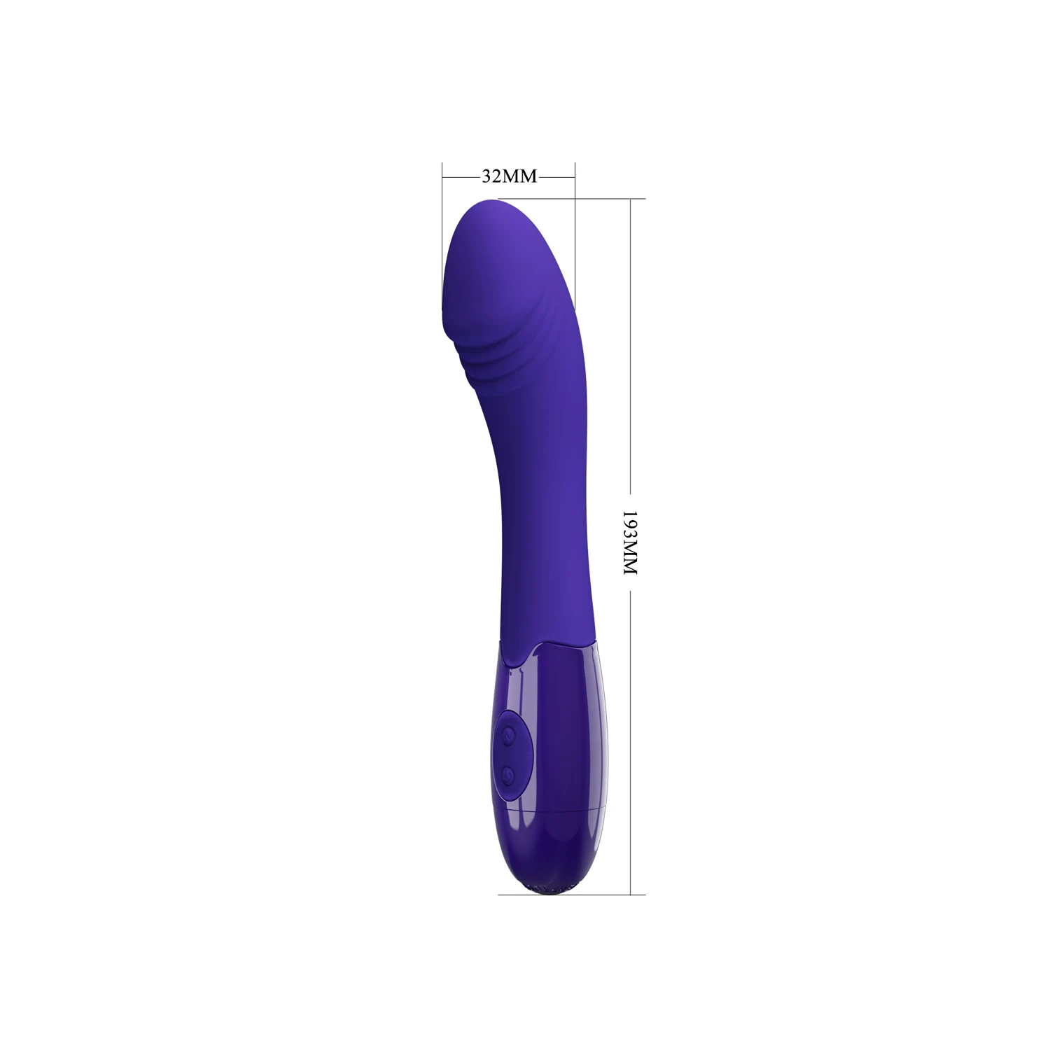Vibrador Punto G Recargable Elemental 3 medidas Vibrador Punto G Recargable Elemental