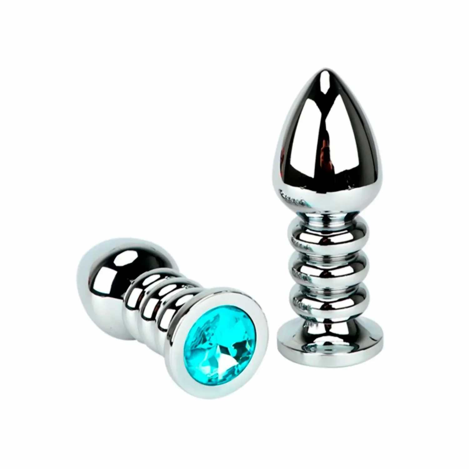 Plug Anal Metalico Escalonado RY-055-ZBT 1 Plug Anal Metalico Escalonado RY-055-ZBT en concepcion - oveja negra boutique - sexshop concepcion